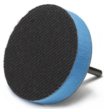 Plato de soporte con velcro - taladro 75 mm Plato de soporte con velcro - taladro 75 mm