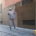 Limpieza integral de fachada - Proceso