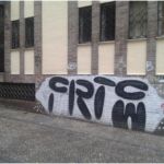 Limpieza de ladrillo y graffitis Antes - Universidad de Granada