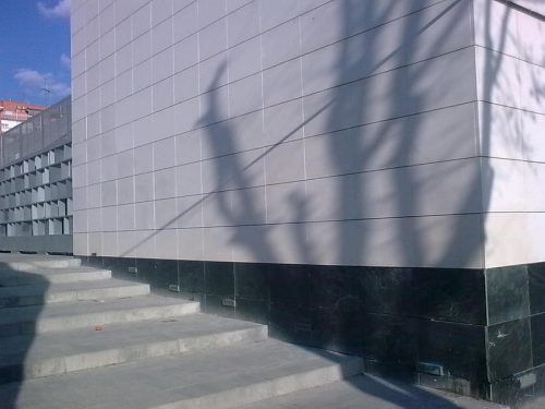 Limpieza de fachada  Protección - Después