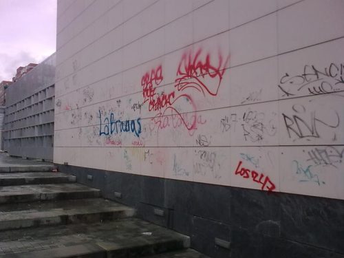 Limpieza de fachada - Antes